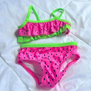 Op Watermelon two piece bikini 12 M new without tags